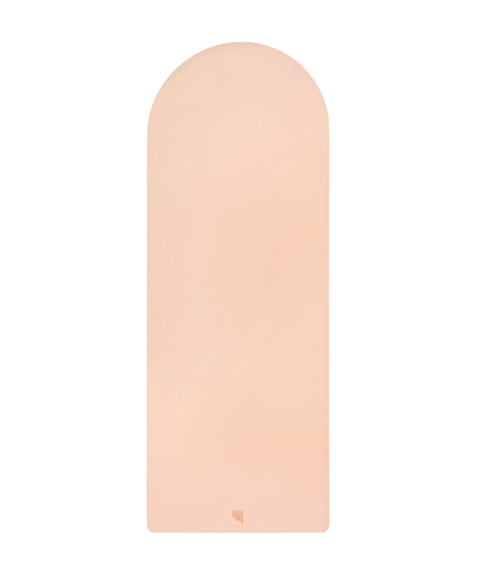 Vegan Leather Curved Studio Mat - Soft Pink 6mm