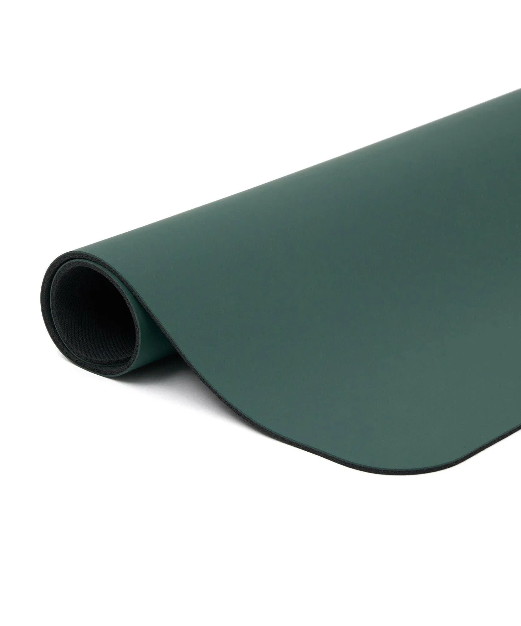 Vegan Leather Pilates Reformer Mat - Forest Green