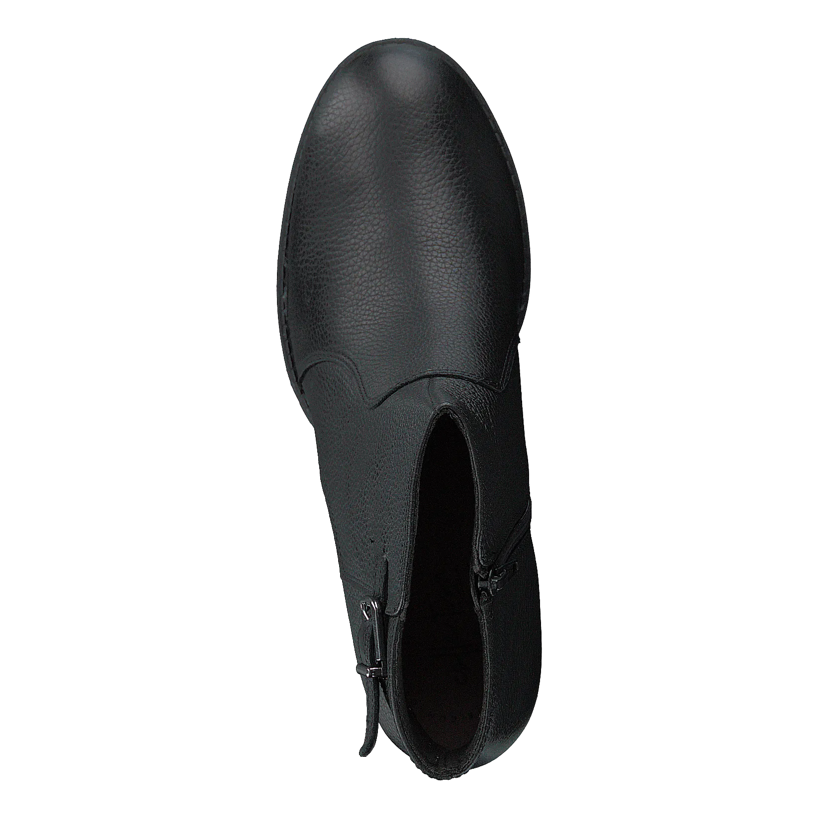 Verona Gleam Black Leather