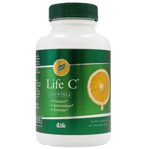 Vida de 4life C, Vitamina C, Sabor Cítrico 60 comprimidos masticables