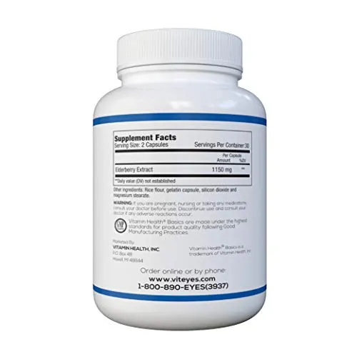 Vitamin Health Basics Vitamin Health Basics, Vitamina C de alta potencia soporte inmune, ingesta diaria única, 90 cápsulas, 90 unidades