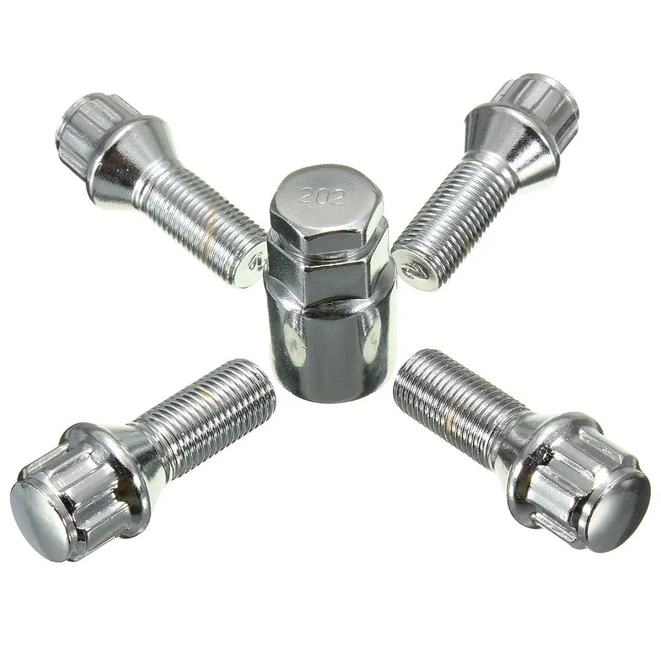 Vw Volkswagen Derby [1977-1981] Locking Wheel Nuts / Bolts