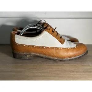 Walter Genuin Golf Saddle Shoes - Made in Italy - Size 7 - Gently Used