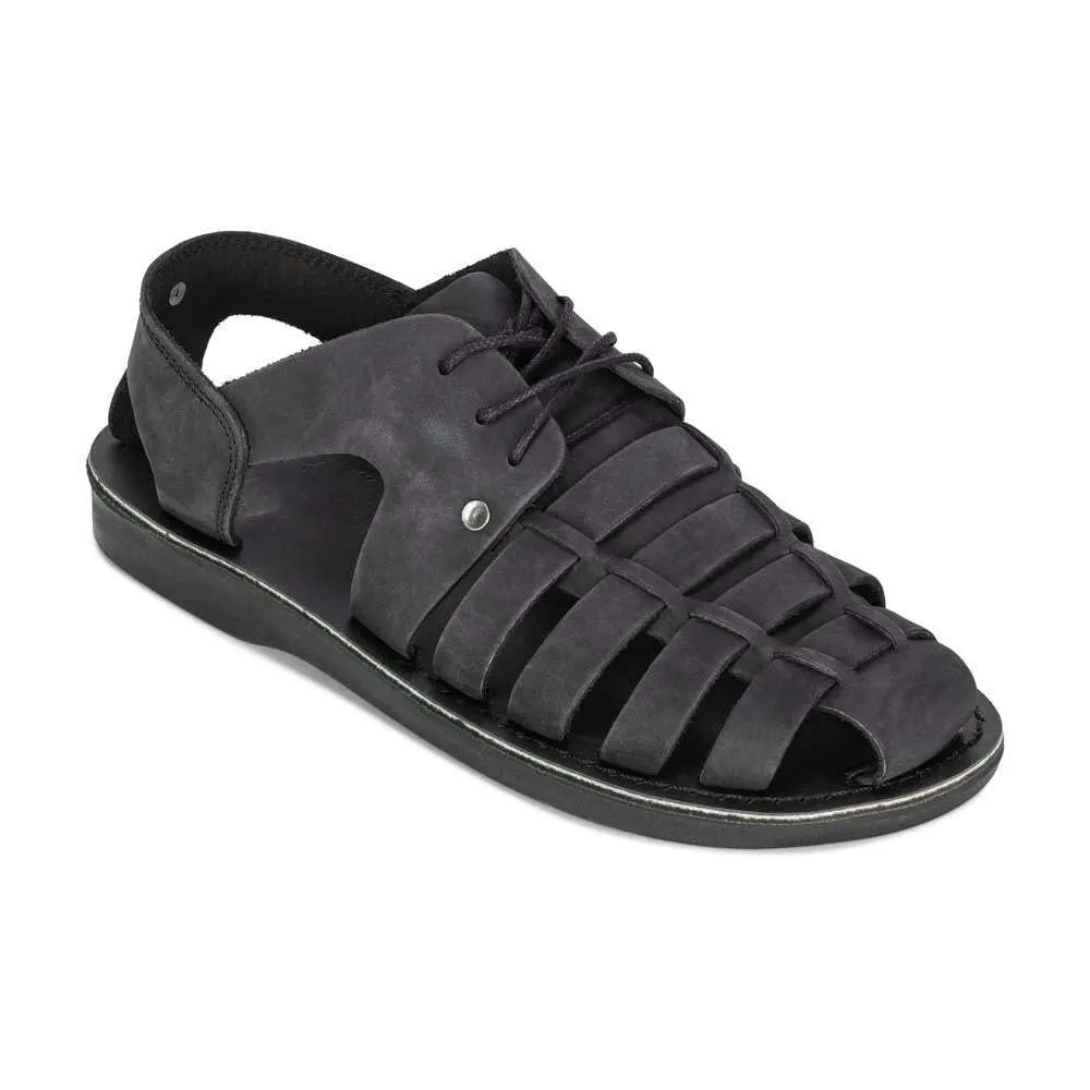 Wildking Men's Braided Closed Toe Sandals C5014