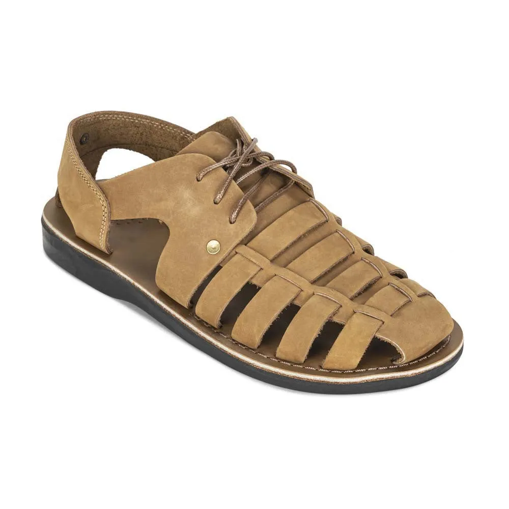 Wildking Men's Braided Closed Toe Sandals C5014