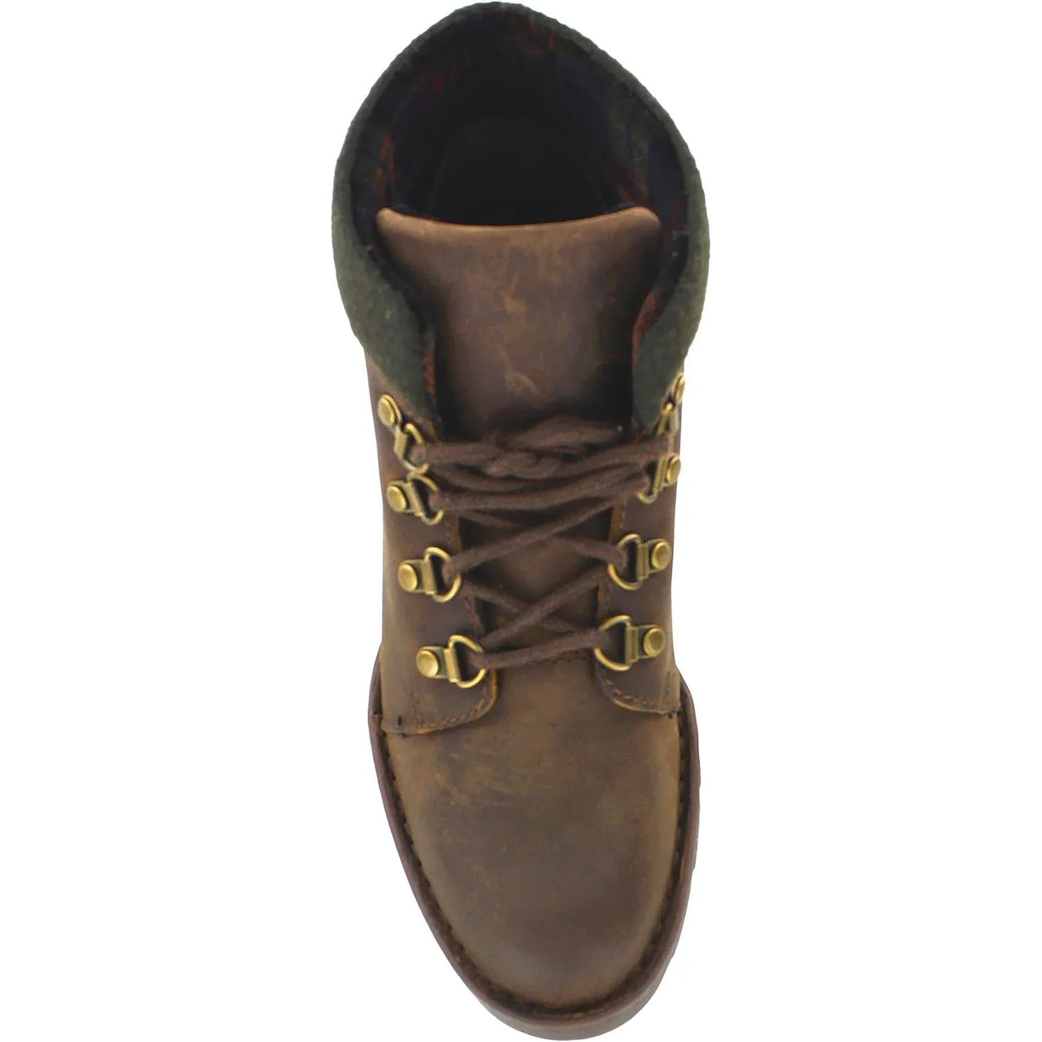 Women's Born Sopris Brown/Green Leather/Wool