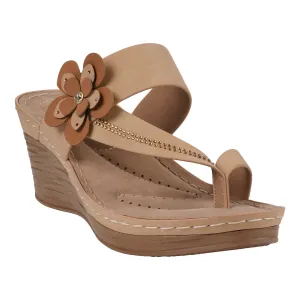 Women's Taryn Floral Wedge Sandals