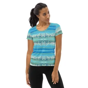 Women's Wearable Art - "Two Knots" Surf Shirt