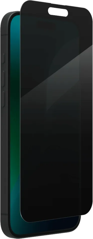 ZAGG InvisibleShield Glass Elite Privacy for iPhone 16 Plus/15 Plus - Black