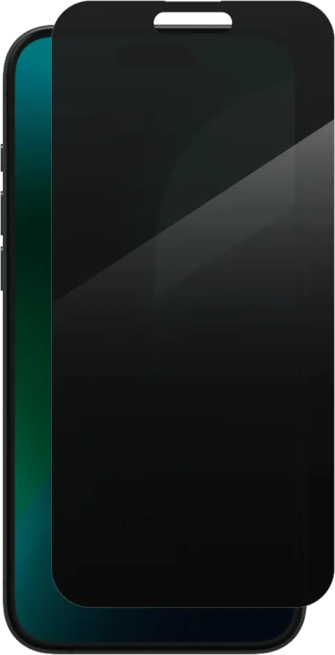 ZAGG InvisibleShield Glass Elite Privacy for iPhone 16 Plus/15 Plus - Black