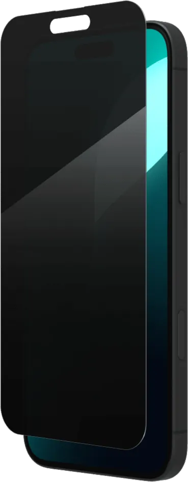 ZAGG InvisibleShield Glass Elite Privacy for iPhone 16 Plus/15 Plus - Black